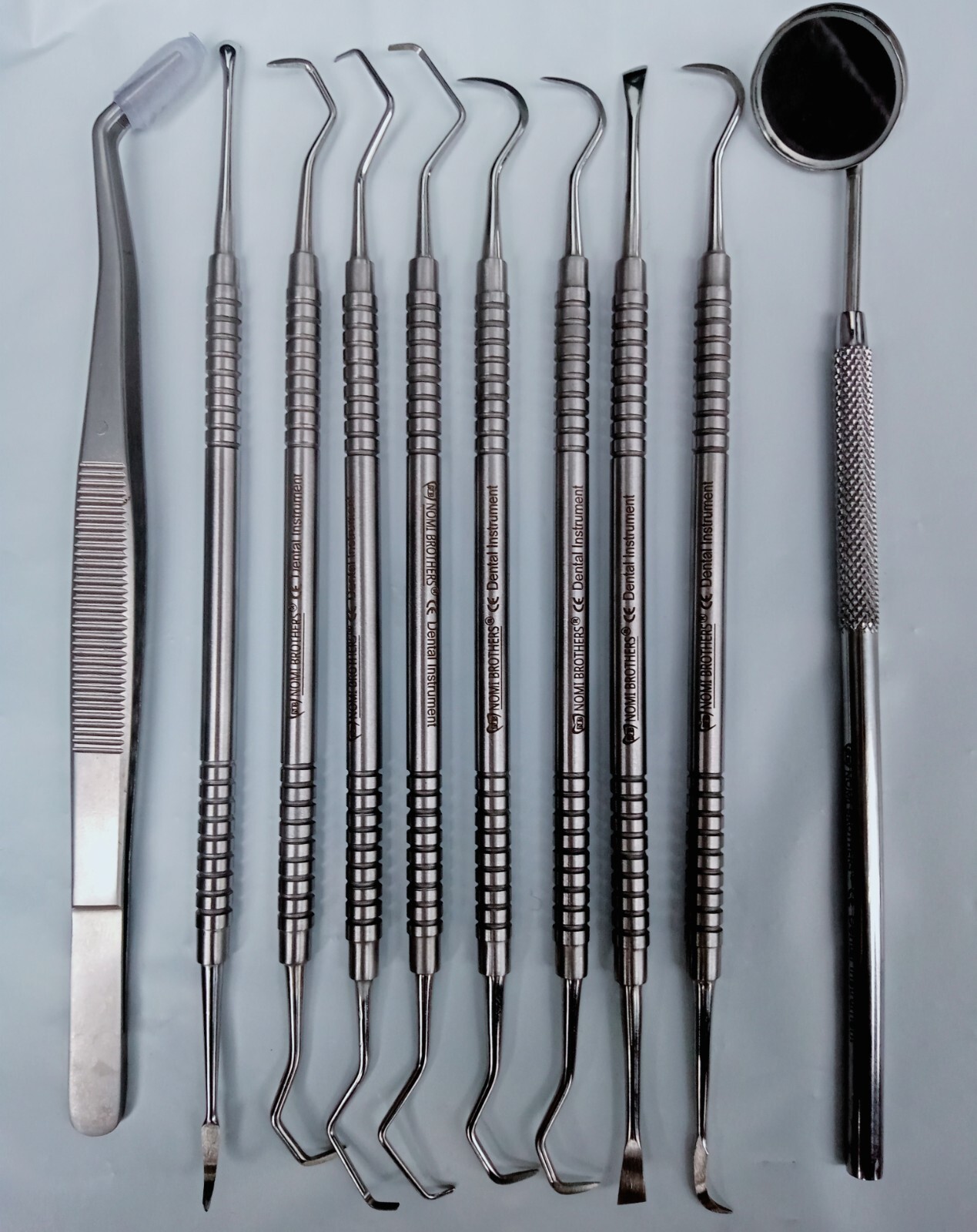 Dental Composite filling Carvers Restorative Double ended Instruments Set of 10