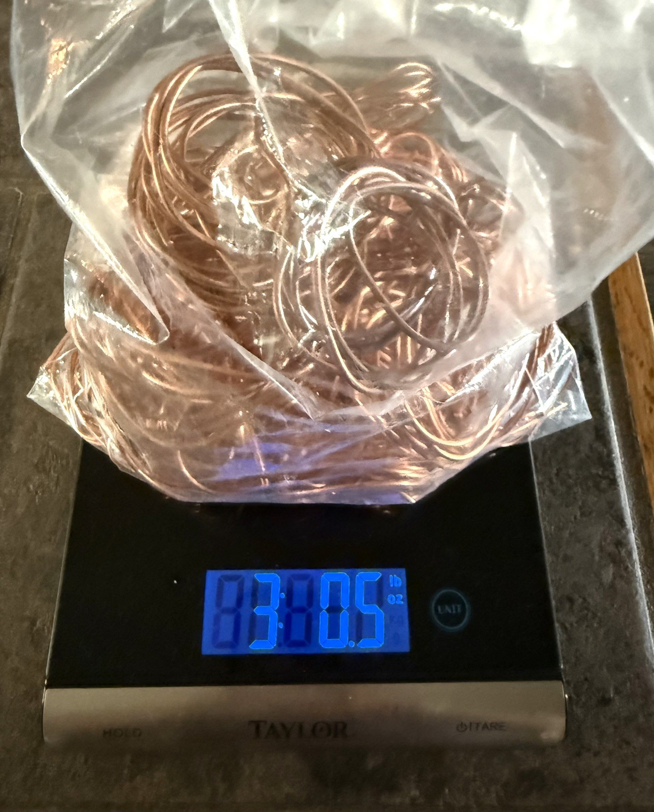 3 Pounds Bare Bright Scrap Copper Wire. Crafts Jewelry Melt