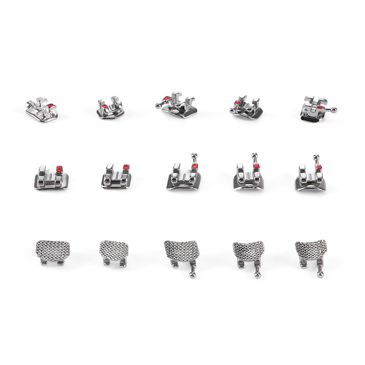 Dental Orthodontic Braces Brackets Mini Roth.022 Hook 345 /NITI Arch Wires Ovoid