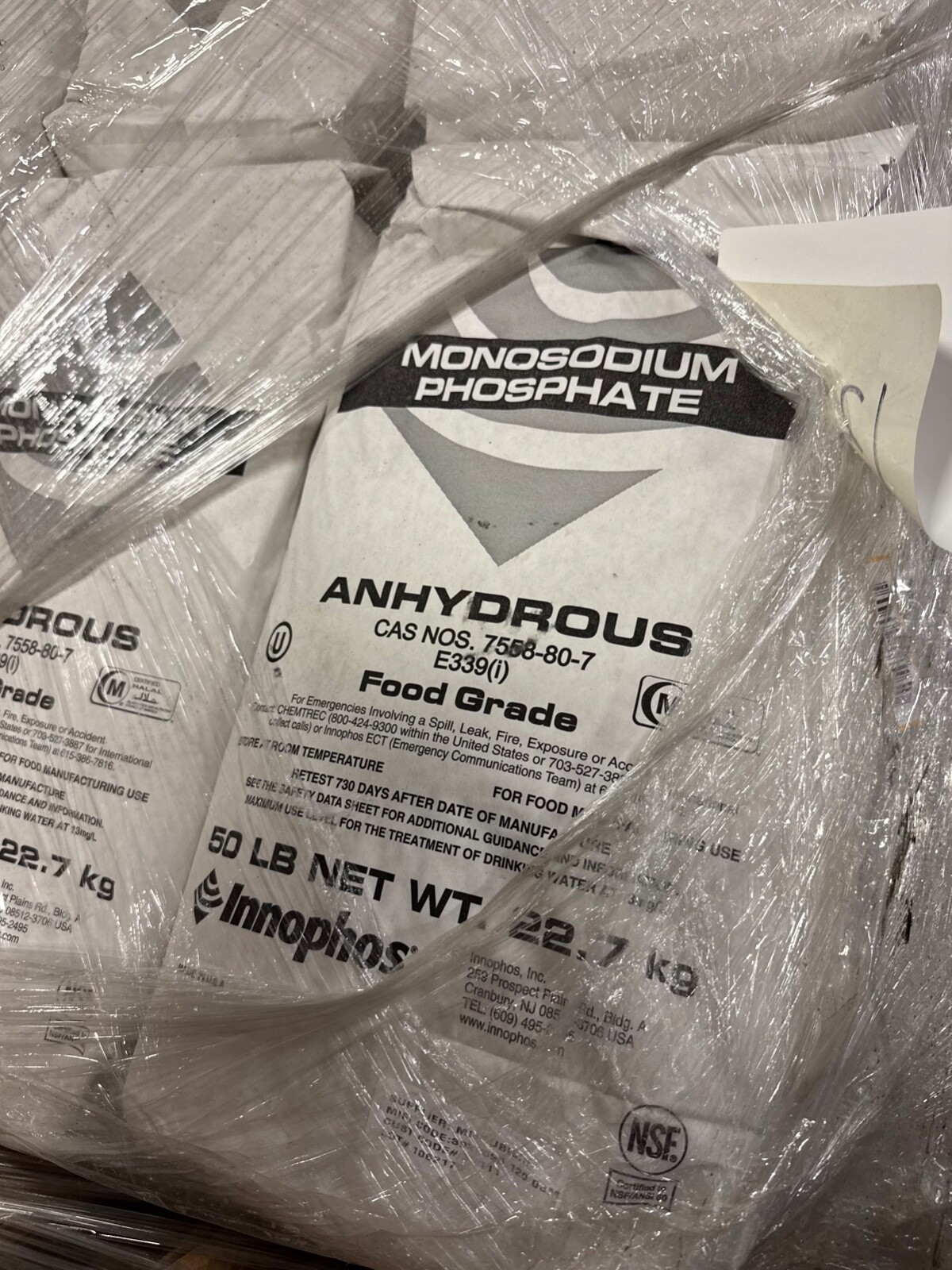 Innophos Monosodium Phosphate 50 LBS Food Grade