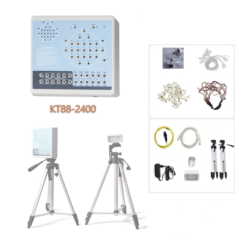24-Channel EEG Machine KT88-2400 w/ Mapping Software – Fast Shipping USA