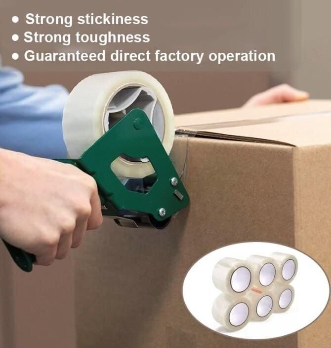 36 Rolls Shipping Packaging Box Packing Sealing Tape 1.6 mil 2″ x 55 Yard 165FT