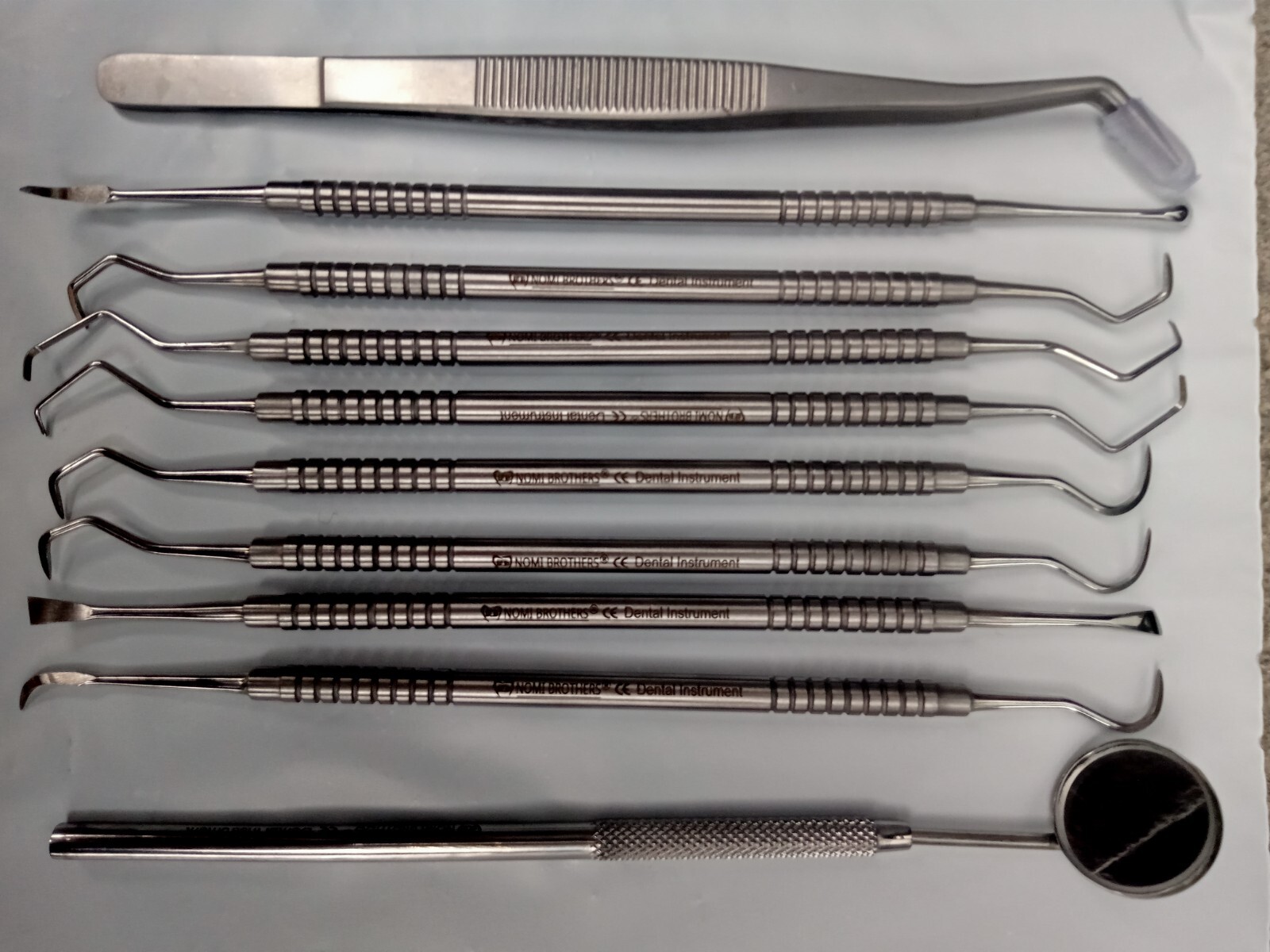 Dental Composite filling Carvers Restorative Double ended Instruments Set of 10