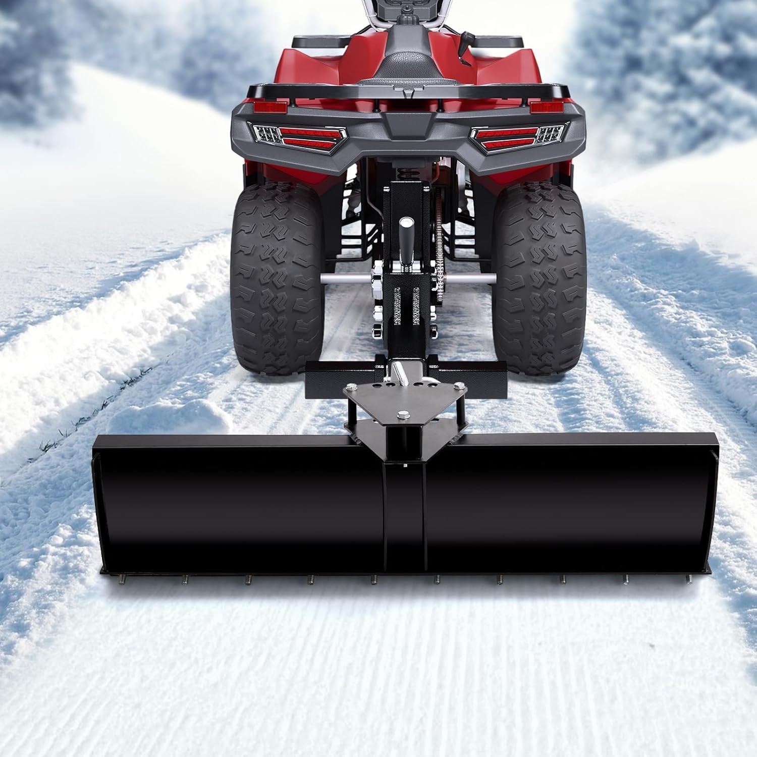 GARVEE 3Point 42″ Rear Tow Behind Box Scraper Grading Blade Attachment Implement