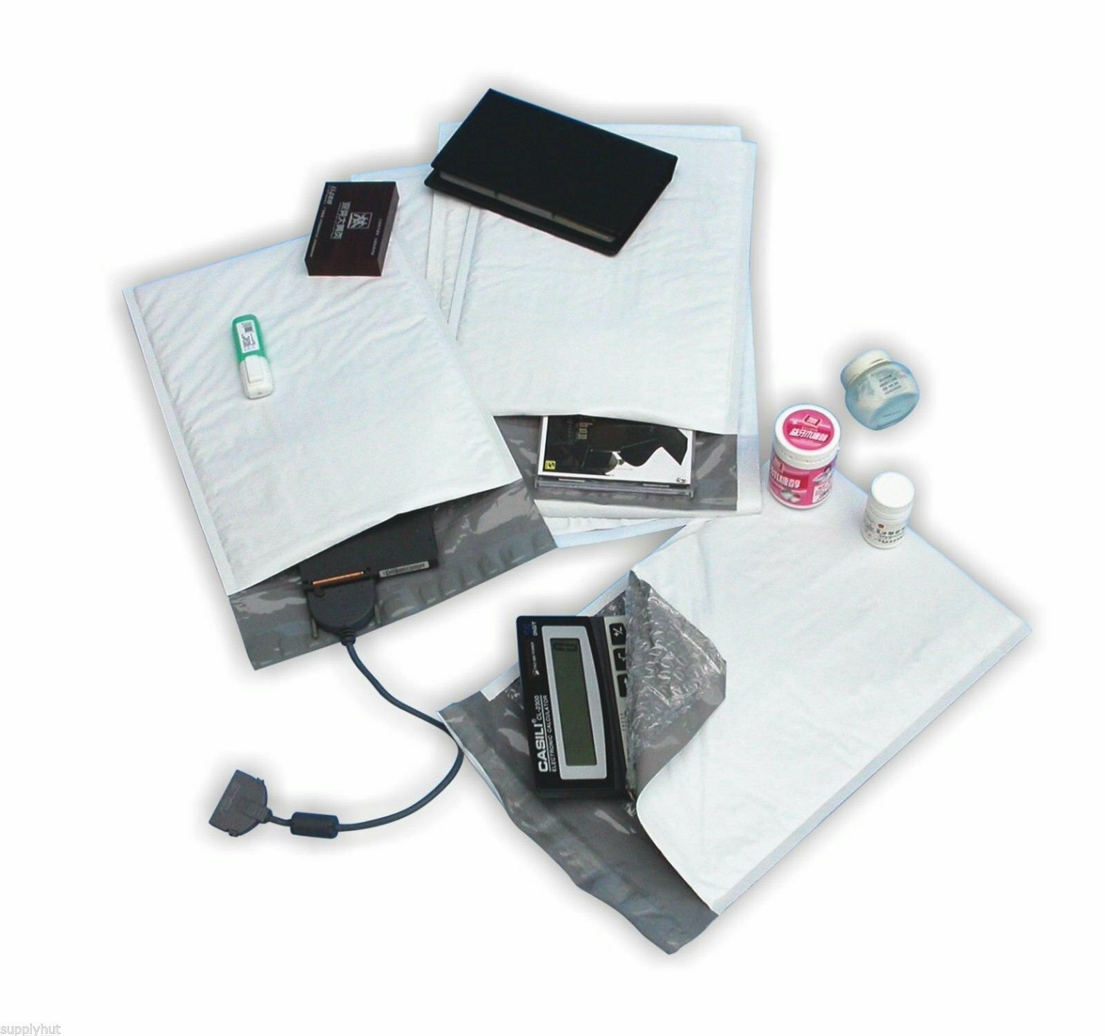 50 #0 6×10 Poly Bubble Padded Envelopes Mailers Shipping Case 6″x10″