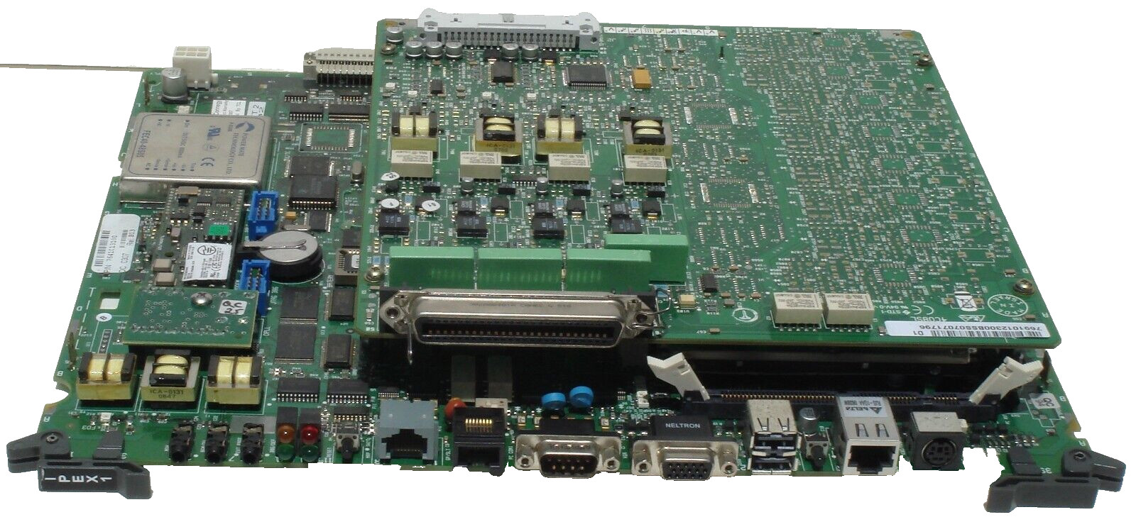 TELRAD IPeX1 32-Port Phone Server 76-410-1310/0 w/ 4-Port Unified Messaging Card