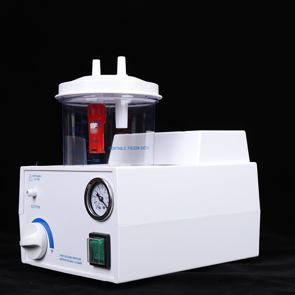 110V Portable Phlegm Suction Unit Sputum Aspirator Machine Medical Vacuum Pump