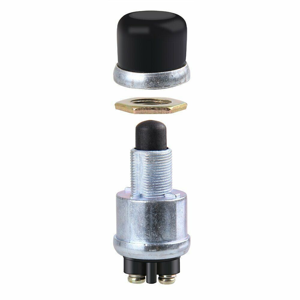 Push Button Momentary Starter 50A Ignition Switch On-Off SPST 12V DC For marine