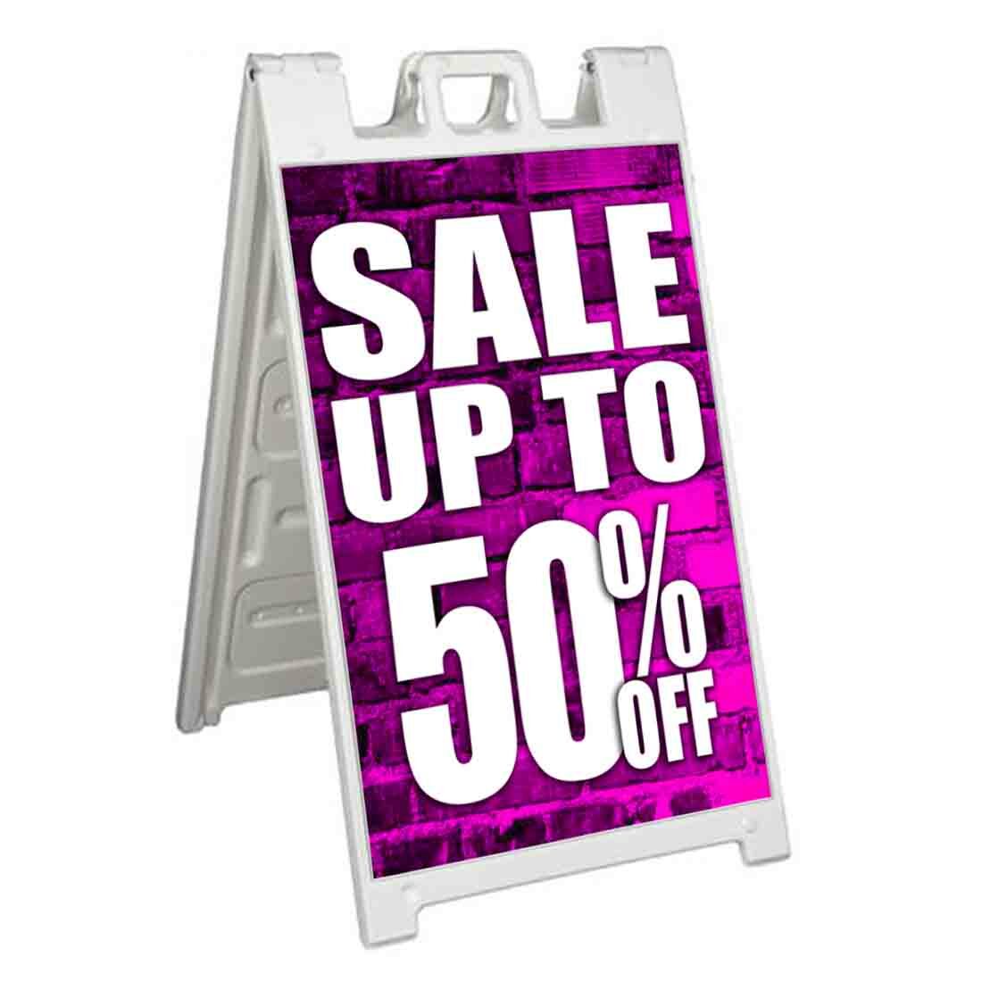 SALE UP TO 50 % OFF Signicade 24×36 Aframe Sidewalk Sign Banner Decal