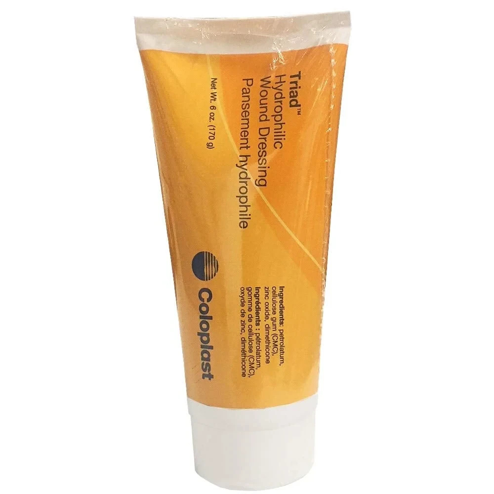 Coloplast Triad Hydrophilic Wound Dressing Paste #1967 6 oz NEW + SEALED