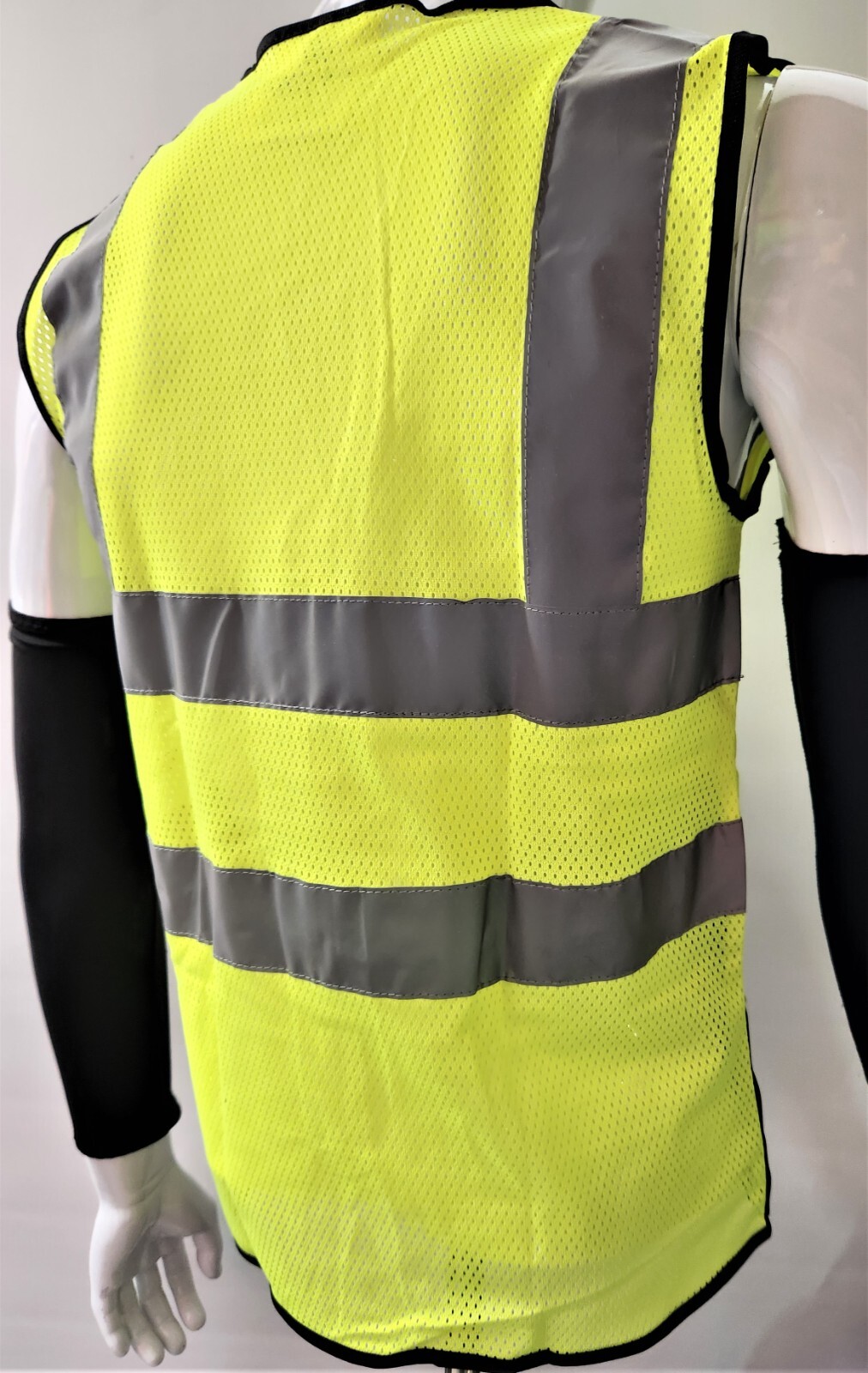 TUFF=GARD SAFETY VEST – Class 2 High Visibility Reflective Yellow Safety Vest