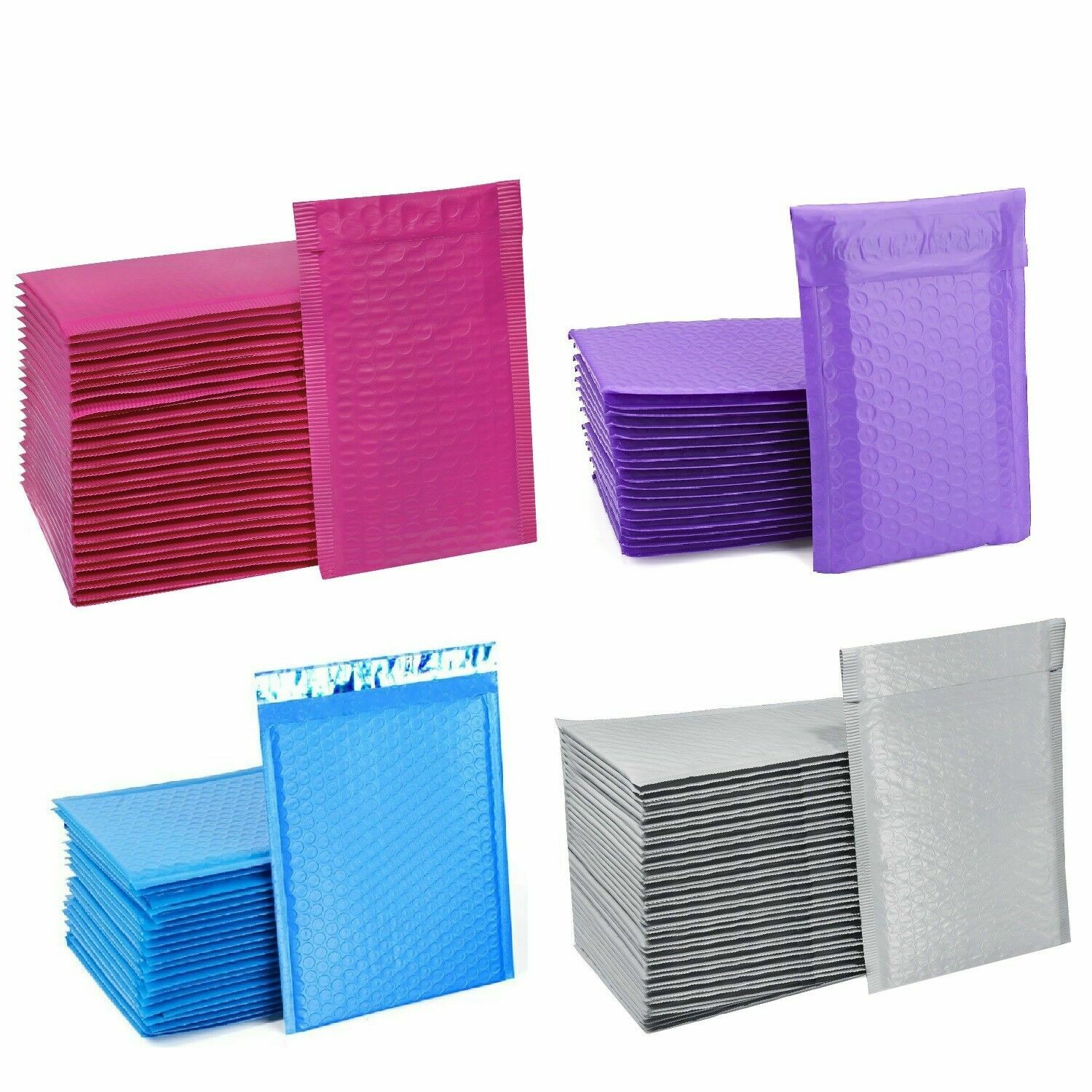 ANY COLOR 6.5 x 10 POLY BUBBLE MAILERS SHIPPING MAILING PADDED BAGS ENVELOPES