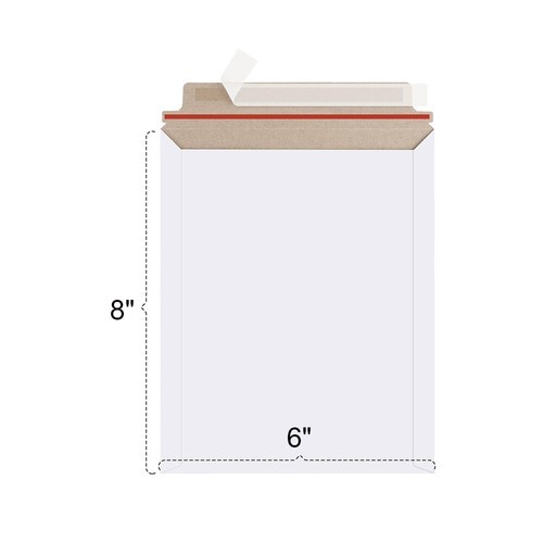 Rigid Photo Mailers 300gsm Cardboard Self Seal with Easy Open Tear Strip 100-400