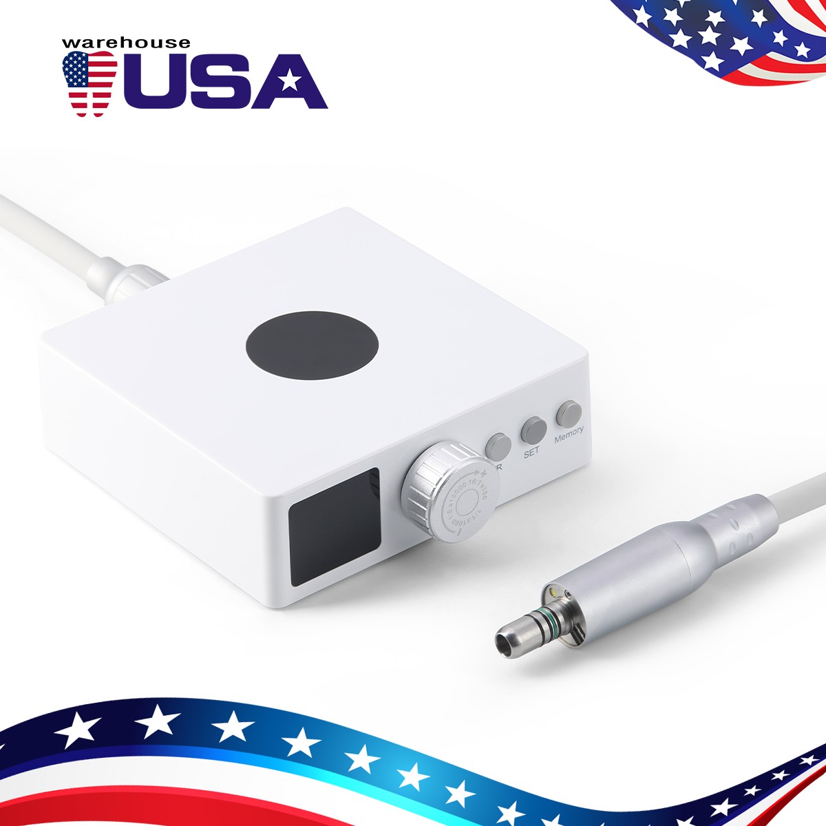 AZDENT Dental Electric Brushless Micro Motor LED/ 1:1/1:5 /16:1 Handpiece