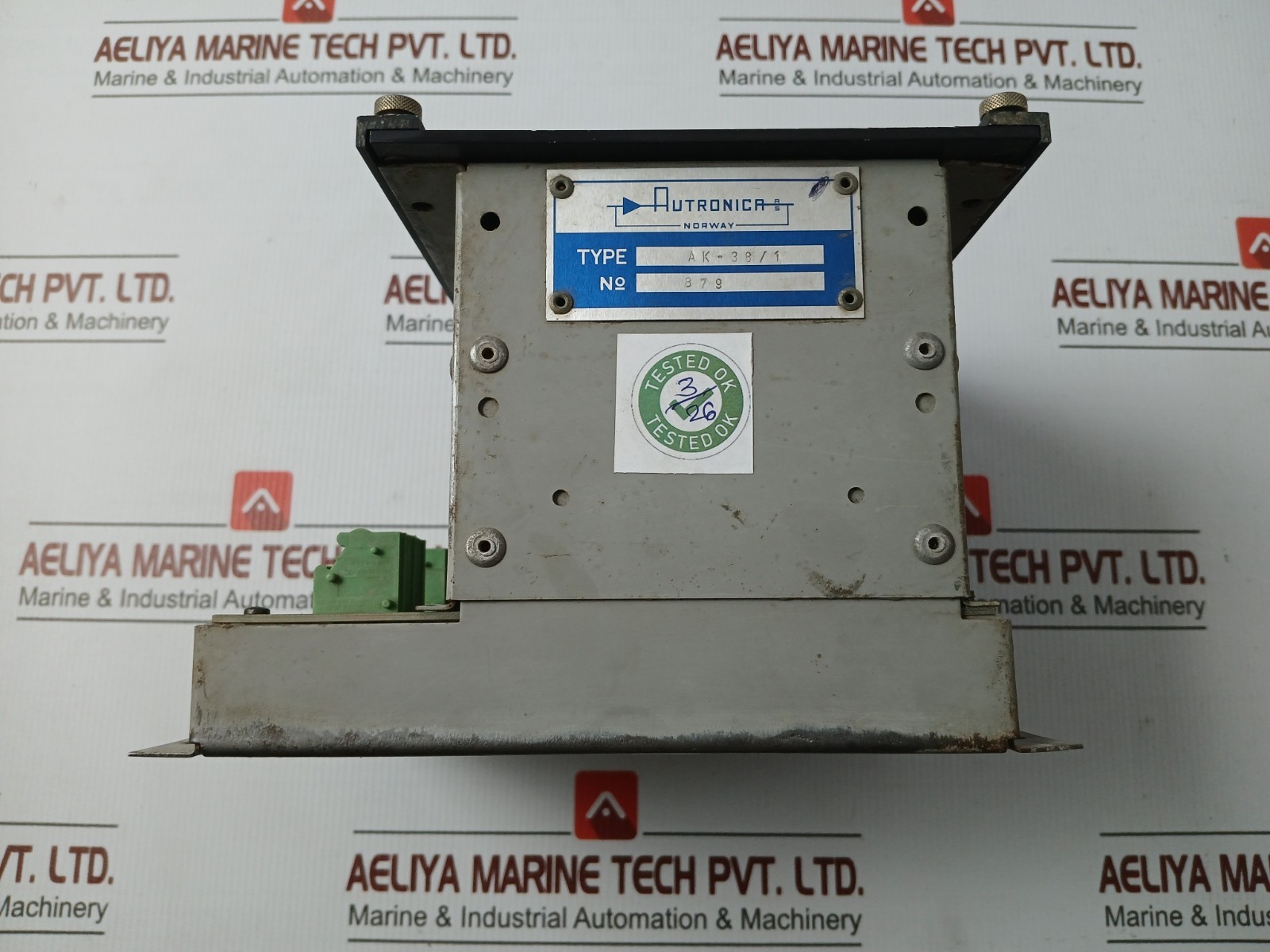 AUTRONICA AK-38/1 Voltage And Frequency Monitor 45-65 MIN 1-20 SEC