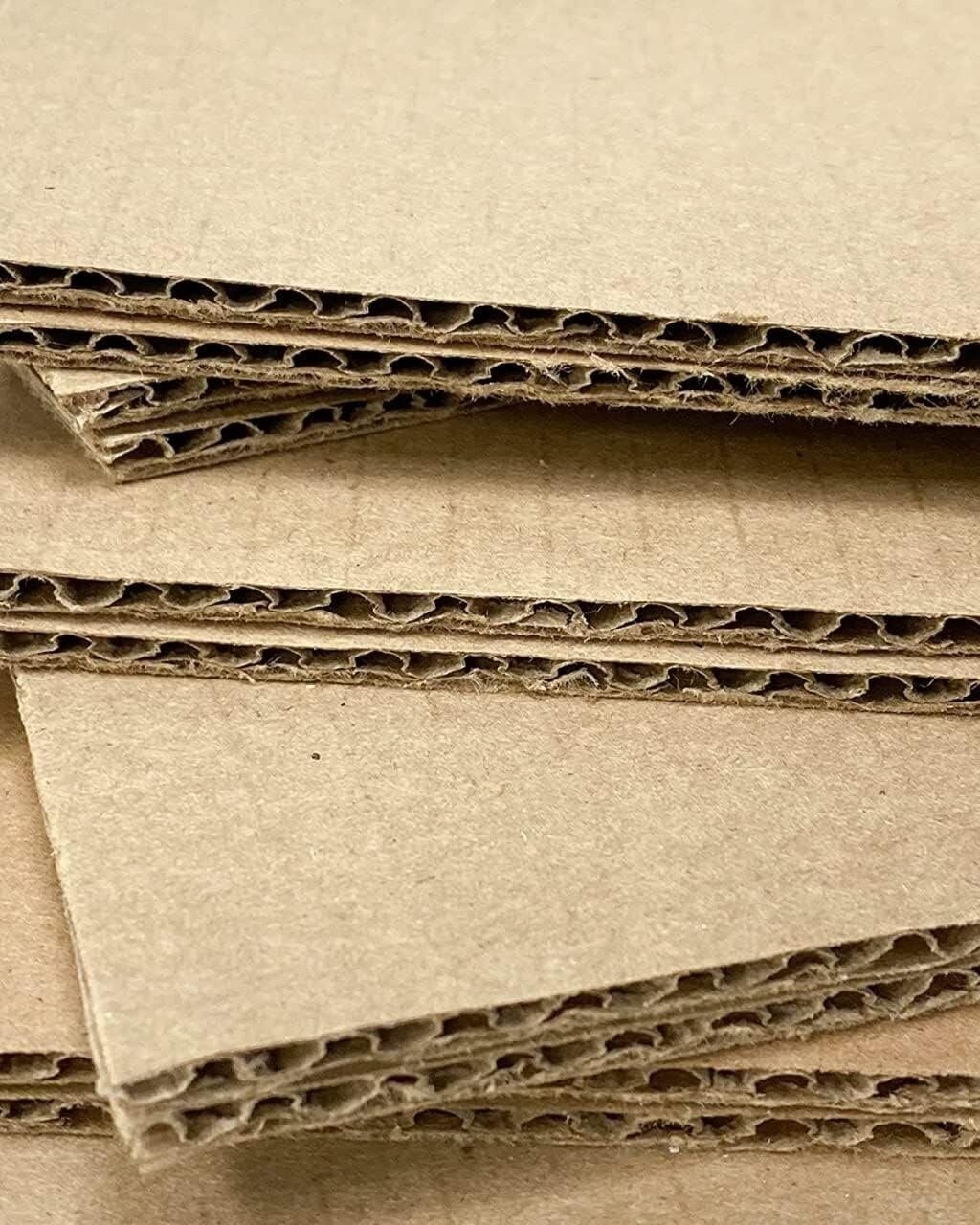 200 9×12 Cardboard Corrugated Pads Inserts Filler Sheet 9 x 12