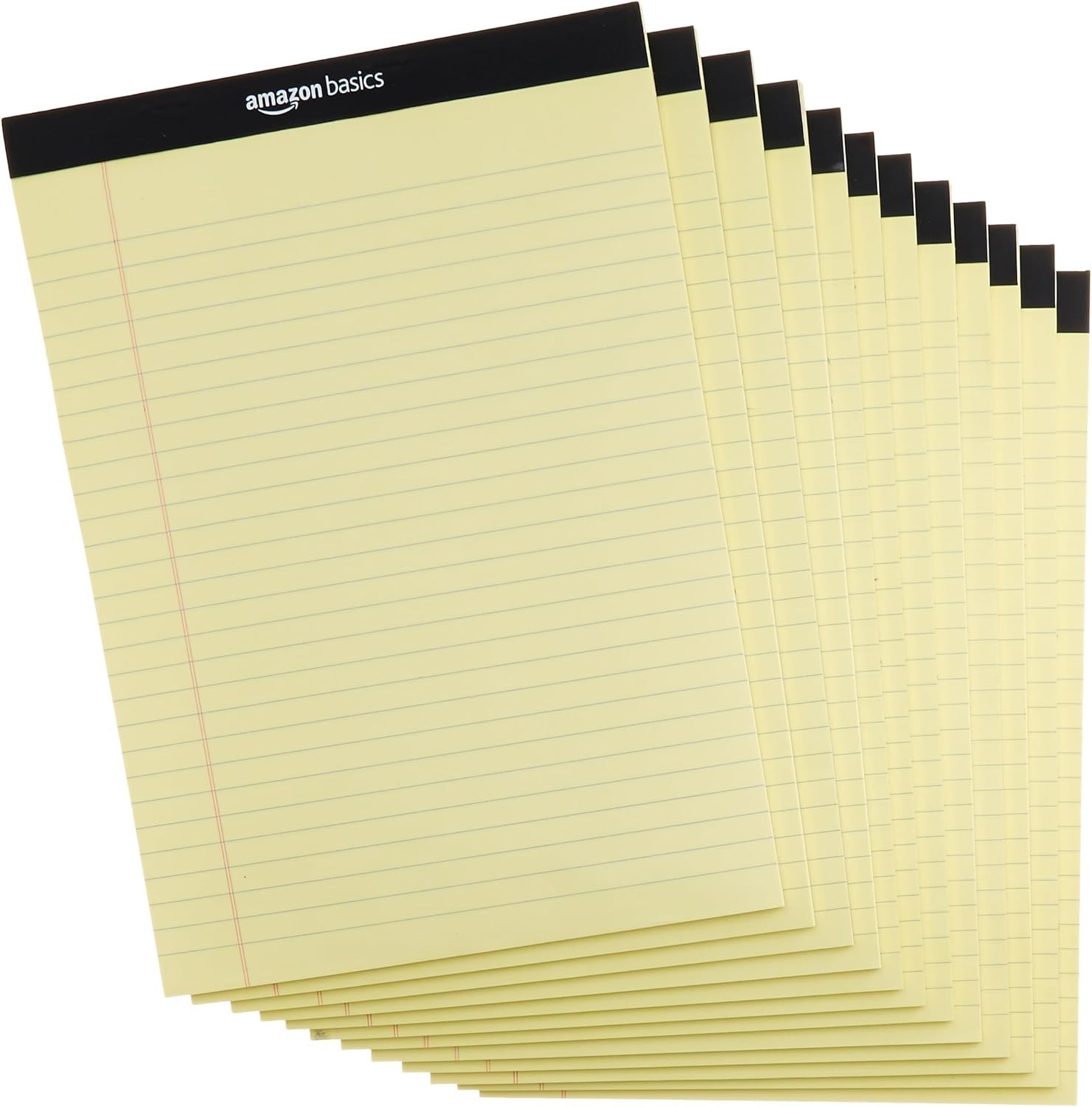 TOPS 8.5 x 11.75 Legal Pads, 12 Pack, The Legal Pad Brand, Wide Ruled, Yellow