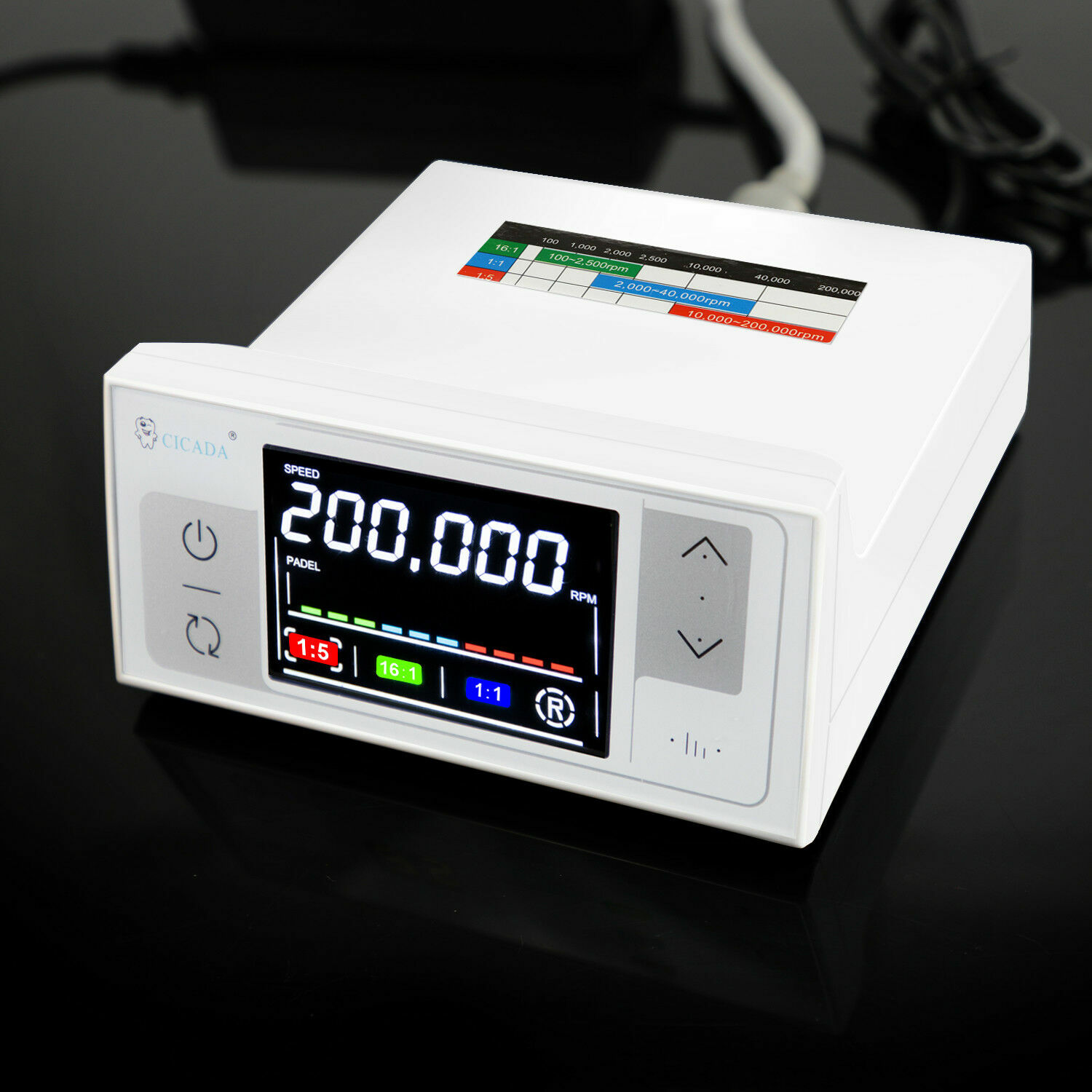 Dental LED Electric Micromotor Brushless Fit NSK KAVO 1:1/1:5/16:1 Handpiece