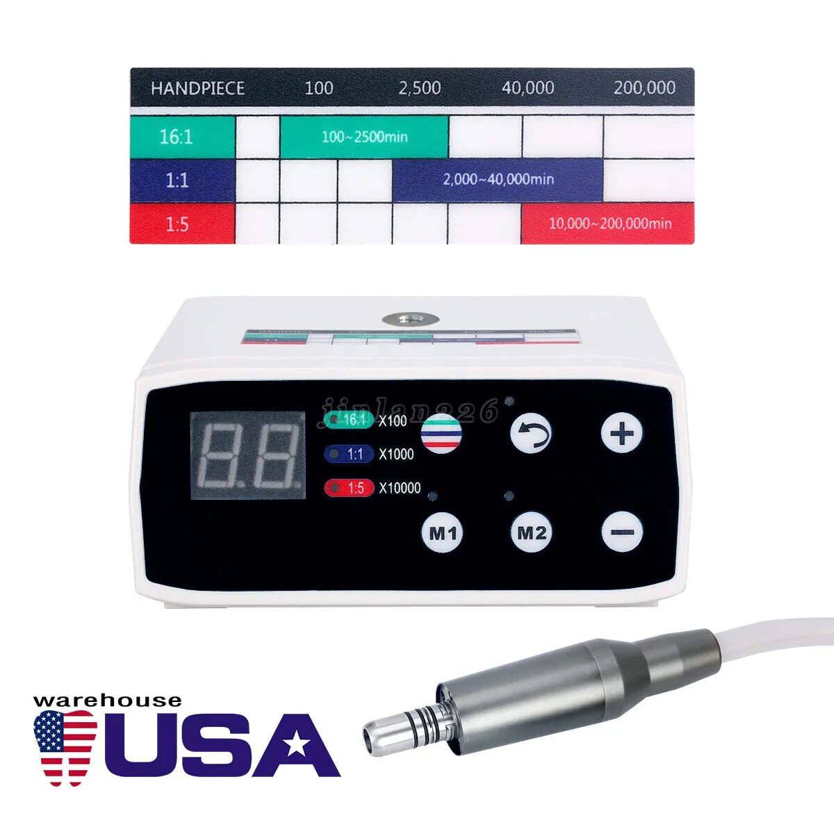 Dental Composite Polishing Kit RA 0309 for Low-speed Handpiece Contra Angle