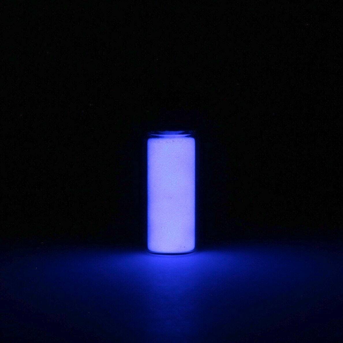 Violet Europium phosphorescent glow in the dark Powder – Chemistry Sample