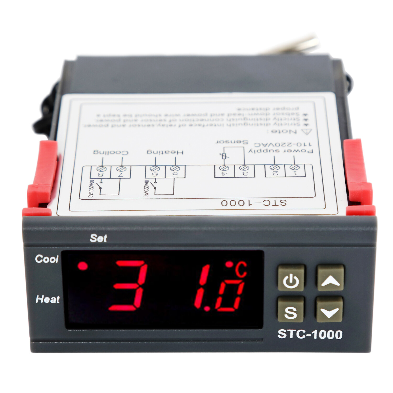 Universal STC-1000 Digital Temperature Controller Thermostat w/ Sensor AC 110V