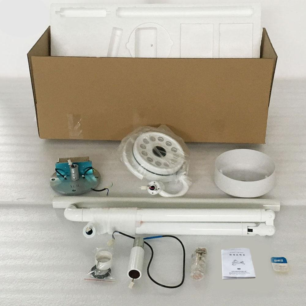 36W LED Ceiling Mounted Surgical Light Dental Medical Shadowless Light 800mm USA