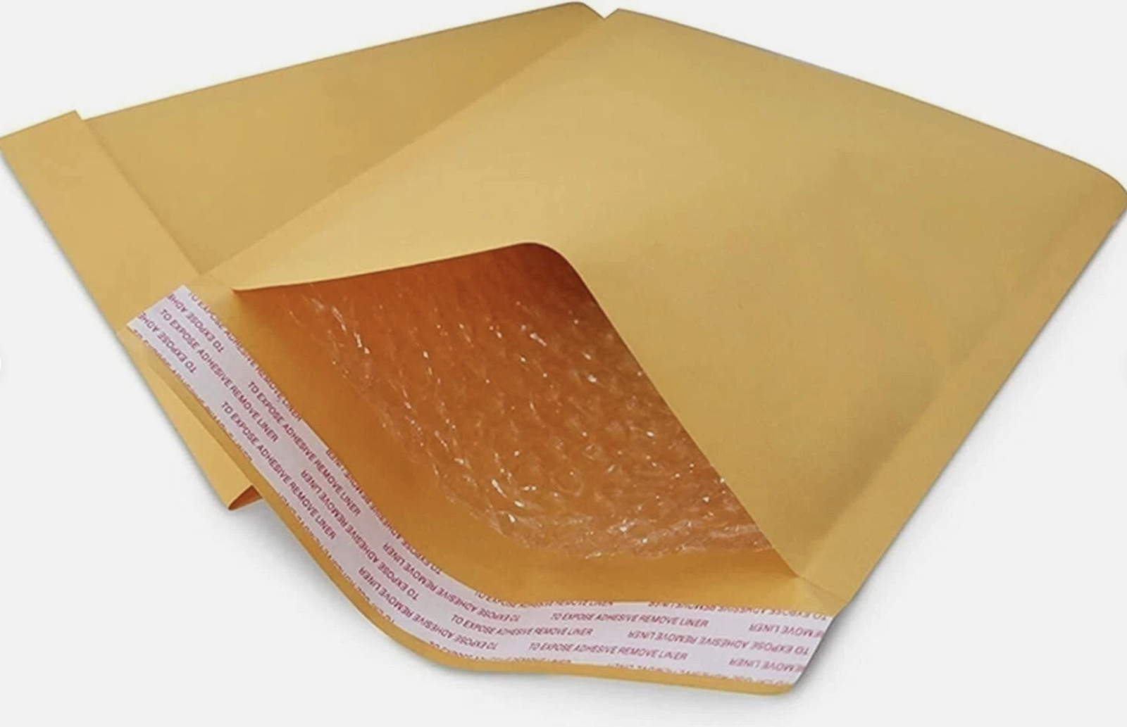 500 #000 Kraft Paper Bubble Padded Envelopes Mailers Shipping Case, 4×8.