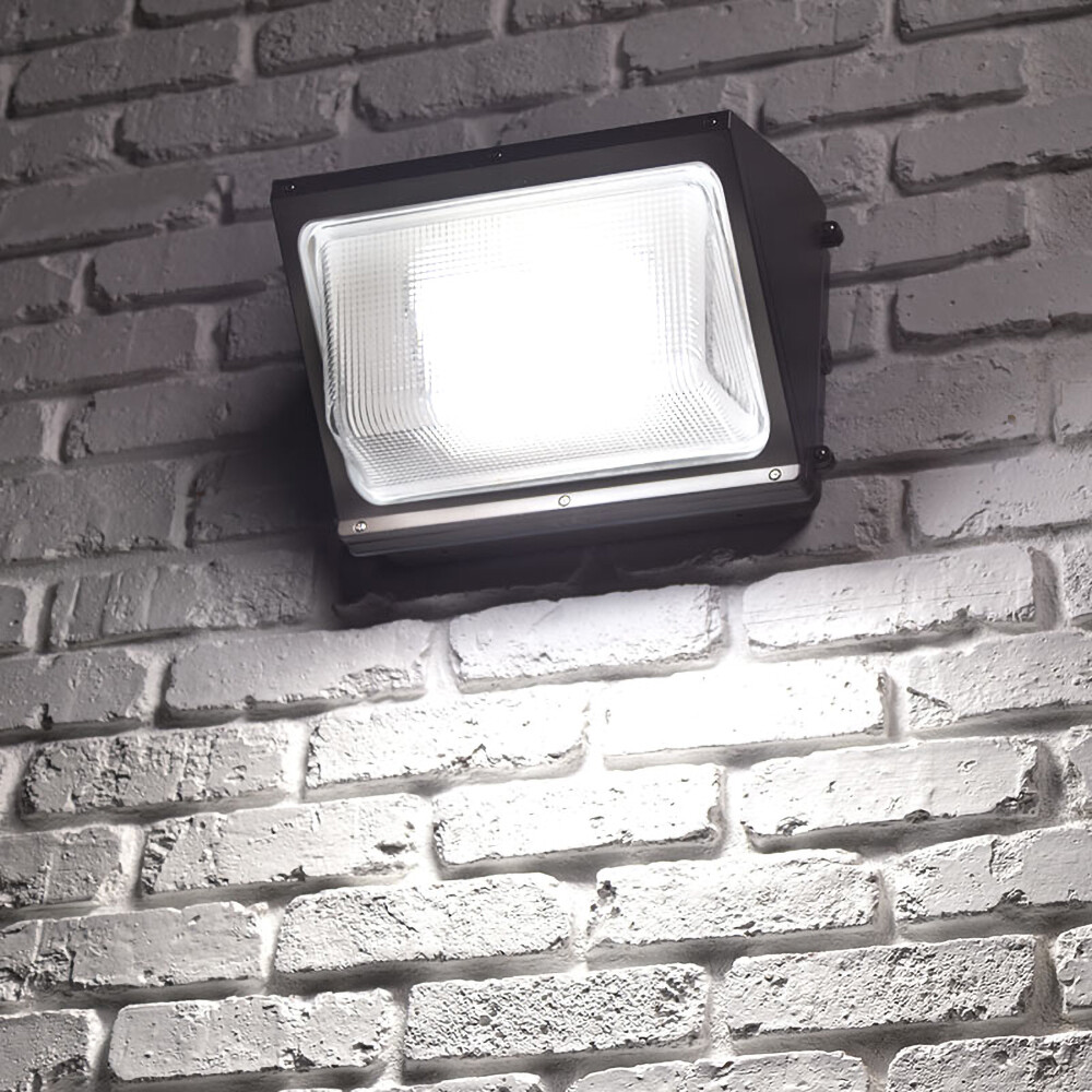 4Pack 120W LED Wall Pack Light 5000K Commercial Industrial Security Fixture