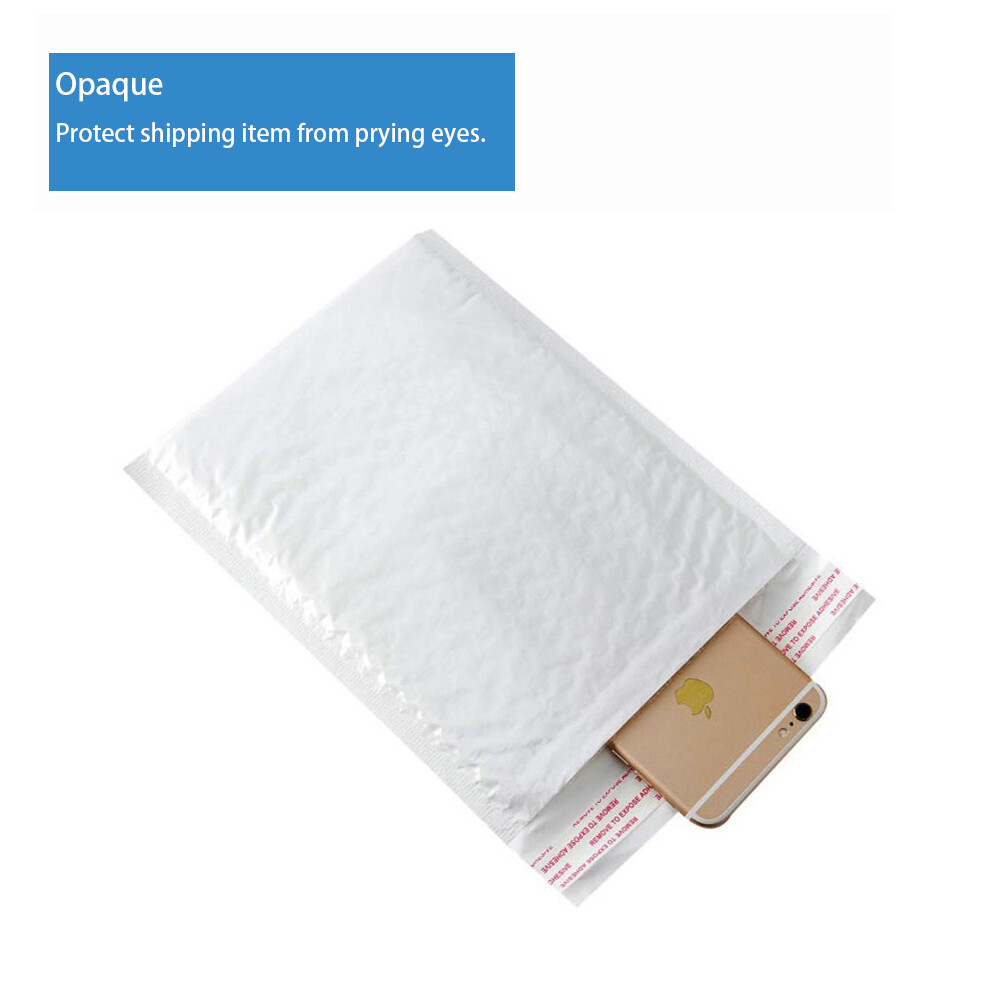 6×10 in Poly Bubble Mailers #0 Self Seal Padded Envelopes Opaque Shipping Bags