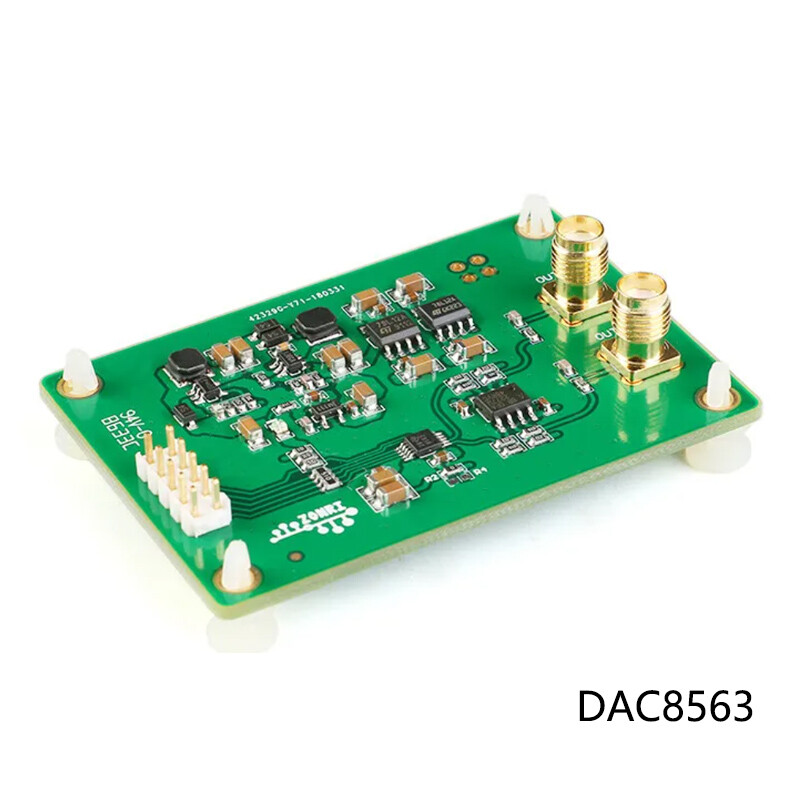 DAC8563 Digital to Analog Conversion Data Acquisition Module Dual 16-Bit DAC New