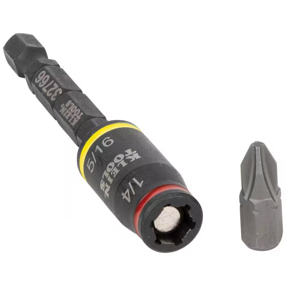 3-In-1 Impact Flip Socket, 1/4 In., 5/16 In., 3 In. L