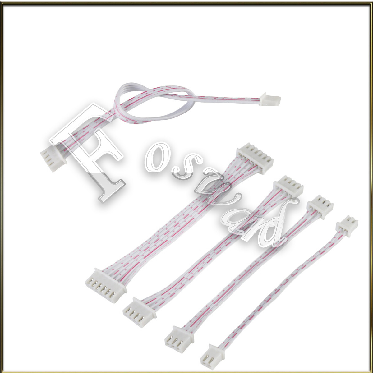 2 3 4 5 6 PIN 2.54MM PITCH JST-XH MALE TO MALE CONNECTOR CABLE WIRE LEAD 10~30CM