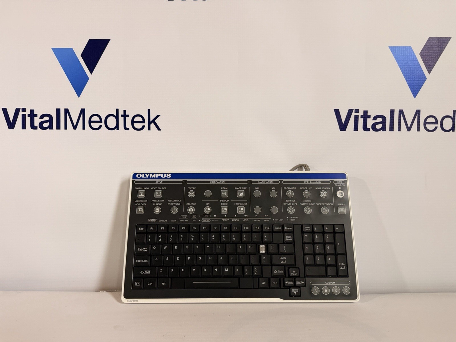 Olympus MAJ-1921 Keyboard for EVIS EXERA III CV-190 & CLV-190 Endoscopy System
