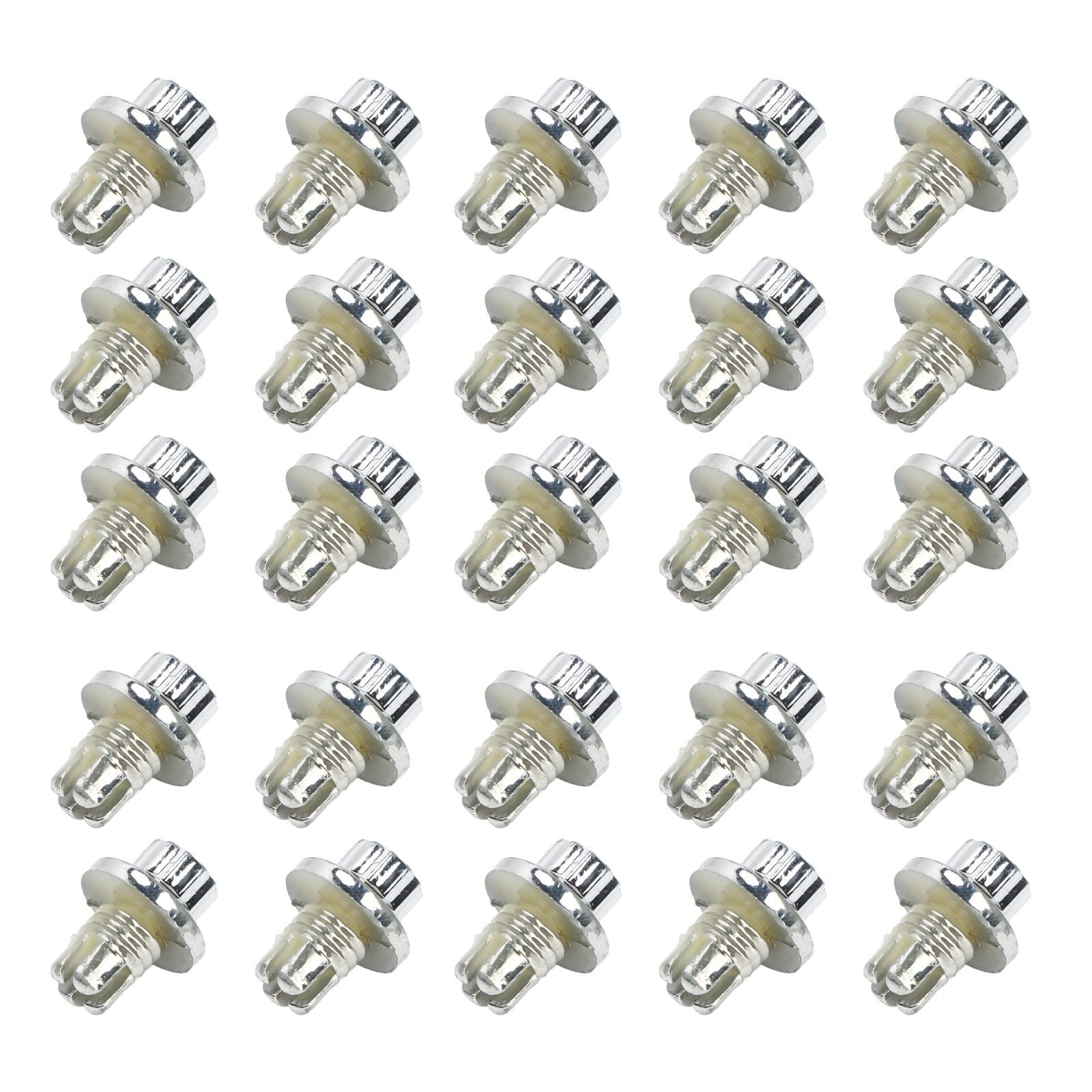 25 Pcs Wheel Rim Rivets Lip Rivets Nuts