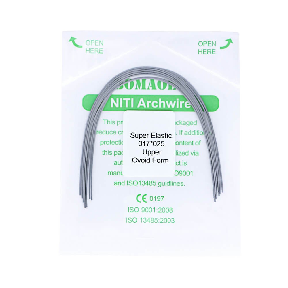 5×Dental Orthodontic Super Elastic Ni-Ti Arch Rectangular Wire Oval 17×25 Upper