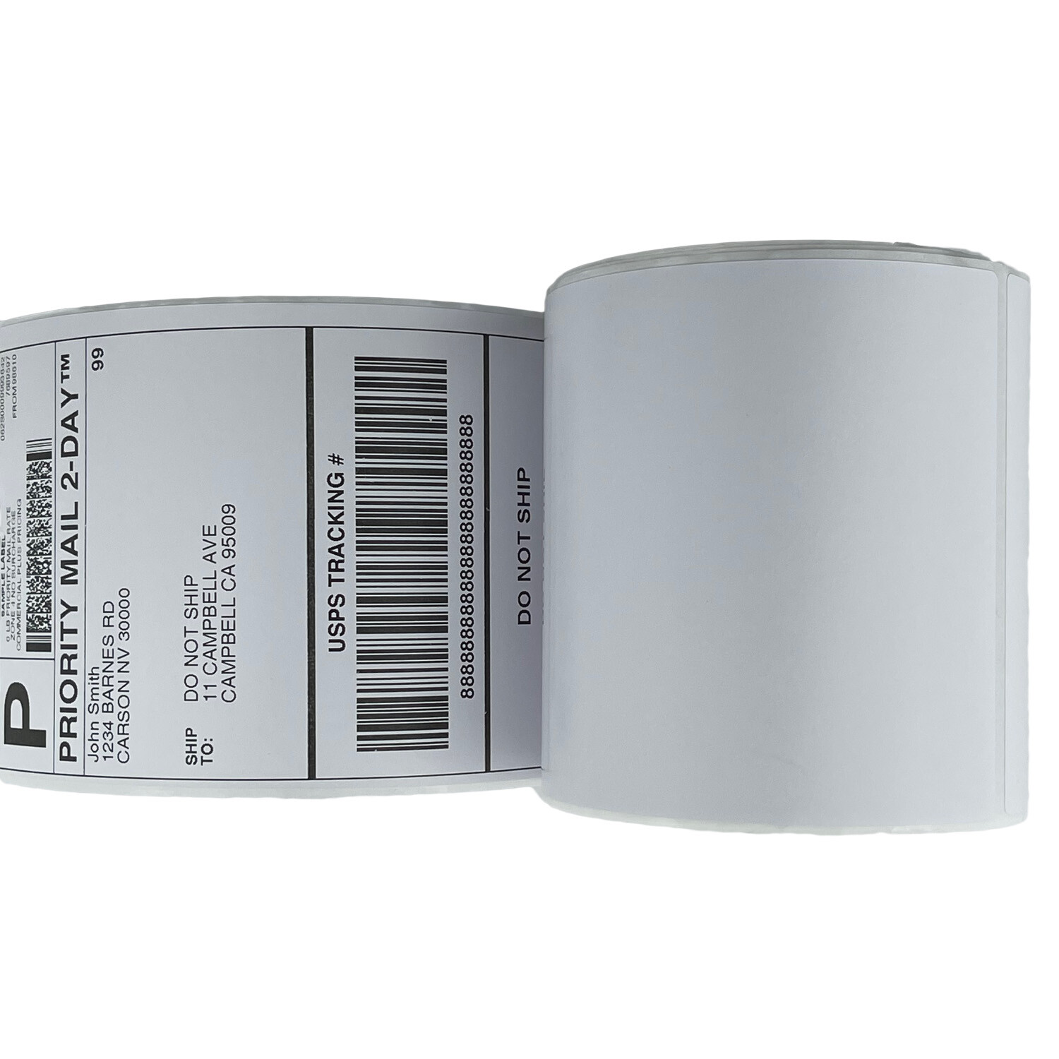 8 Rolls Label 4×6 Zebra 2844 Eltron ZP450 Direct Thermal Shipping 2000 Labels