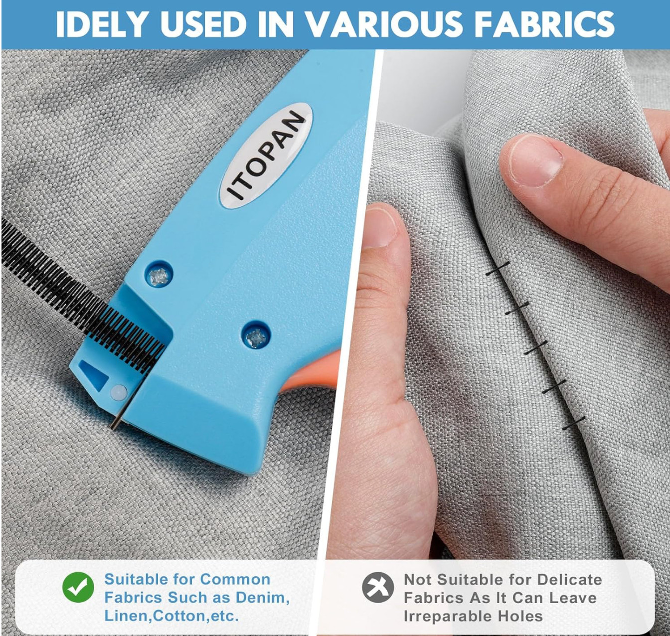 Stitch Gun for Clothes, Tagging Gun for Clothing Quick Fixes – Price Tag Gun