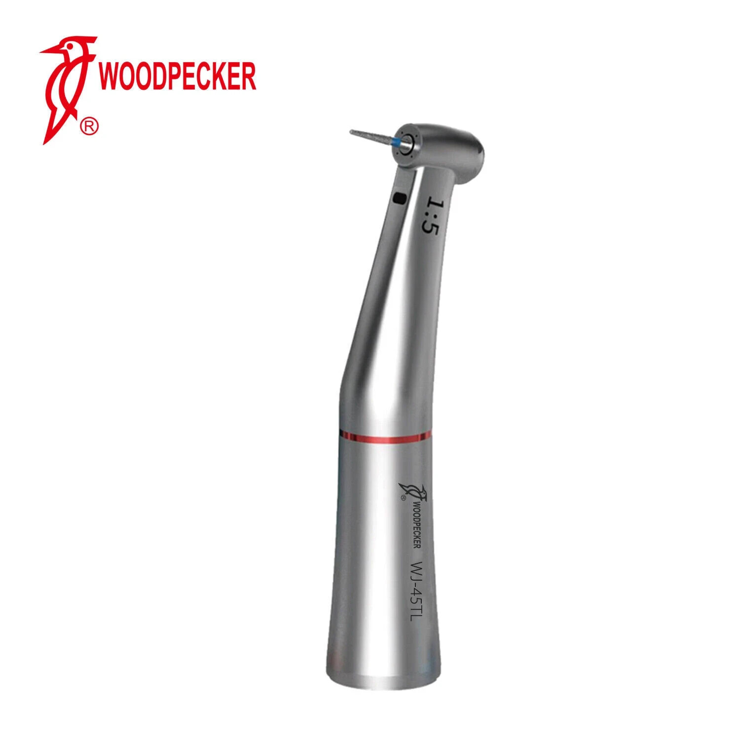 Genuine Woodpecker MT2 MT3 Brushless Dental Electric Motor 1:5 LED Contra Angle
