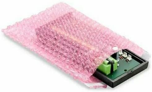 25 – 4×7.5 Anti-Static Bubble Out Pouches Bags Wrap Cushioning Self Seal