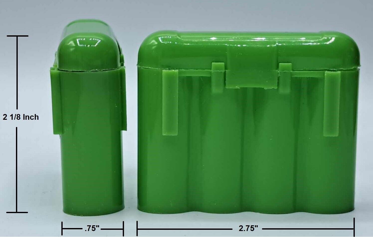 4x 1oz Gold Vials & Storage Carry Case Dredge Panning Mining Prospect BLUE 001