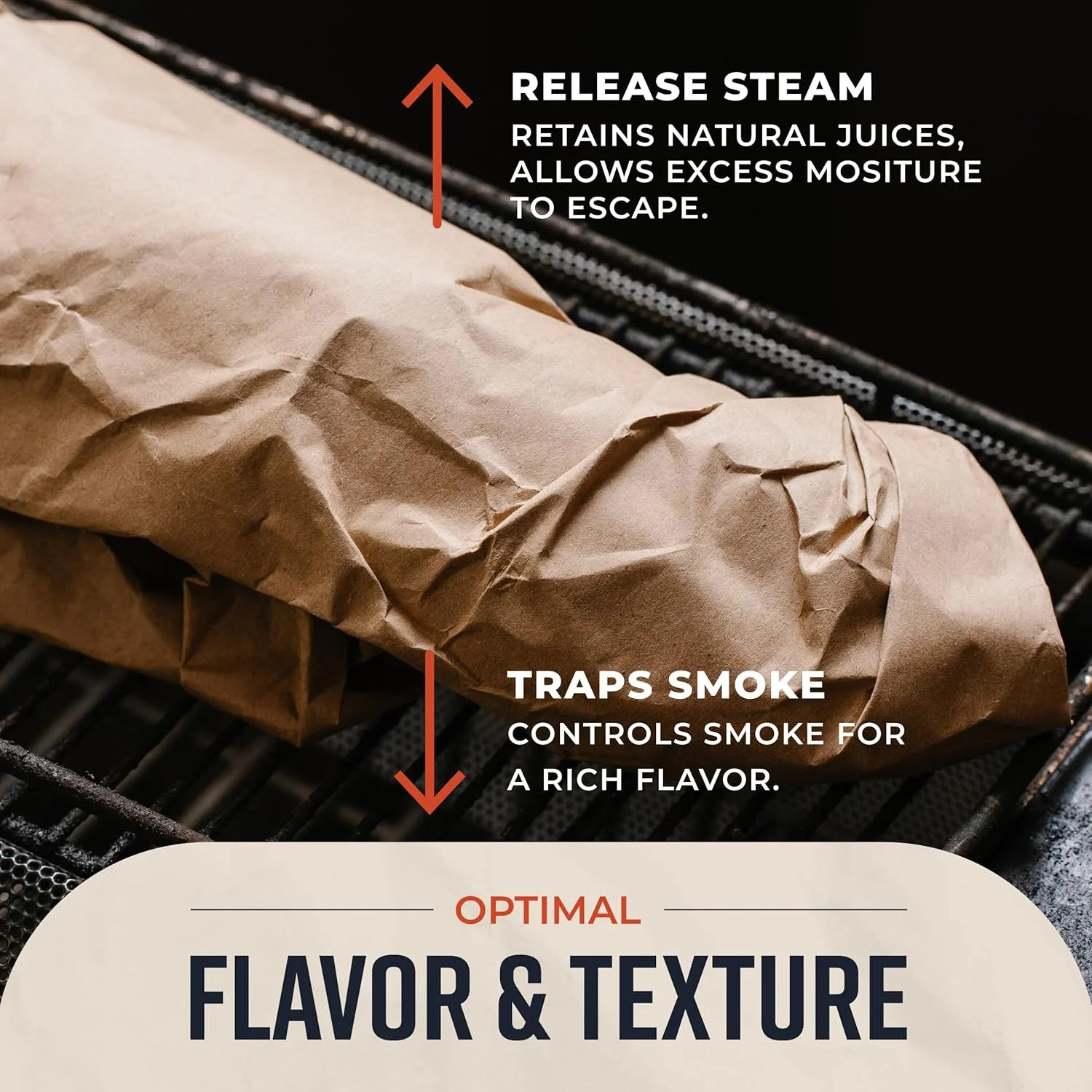 Brown Kraft Butcher Paper Roll – 18 Inch x 100 Feet – USA Made – Food-Grade Pape