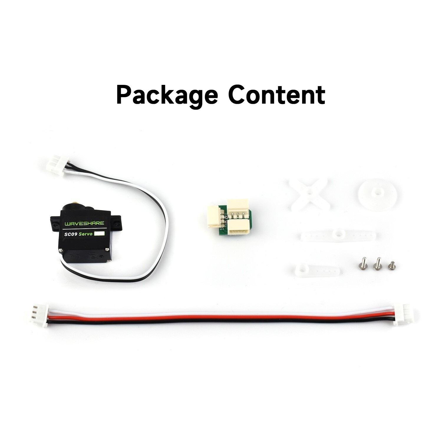 Waveshare 2.3kg Dual-axis Serial Bus Servo Two-way Feedback, Servo/Motor Mode