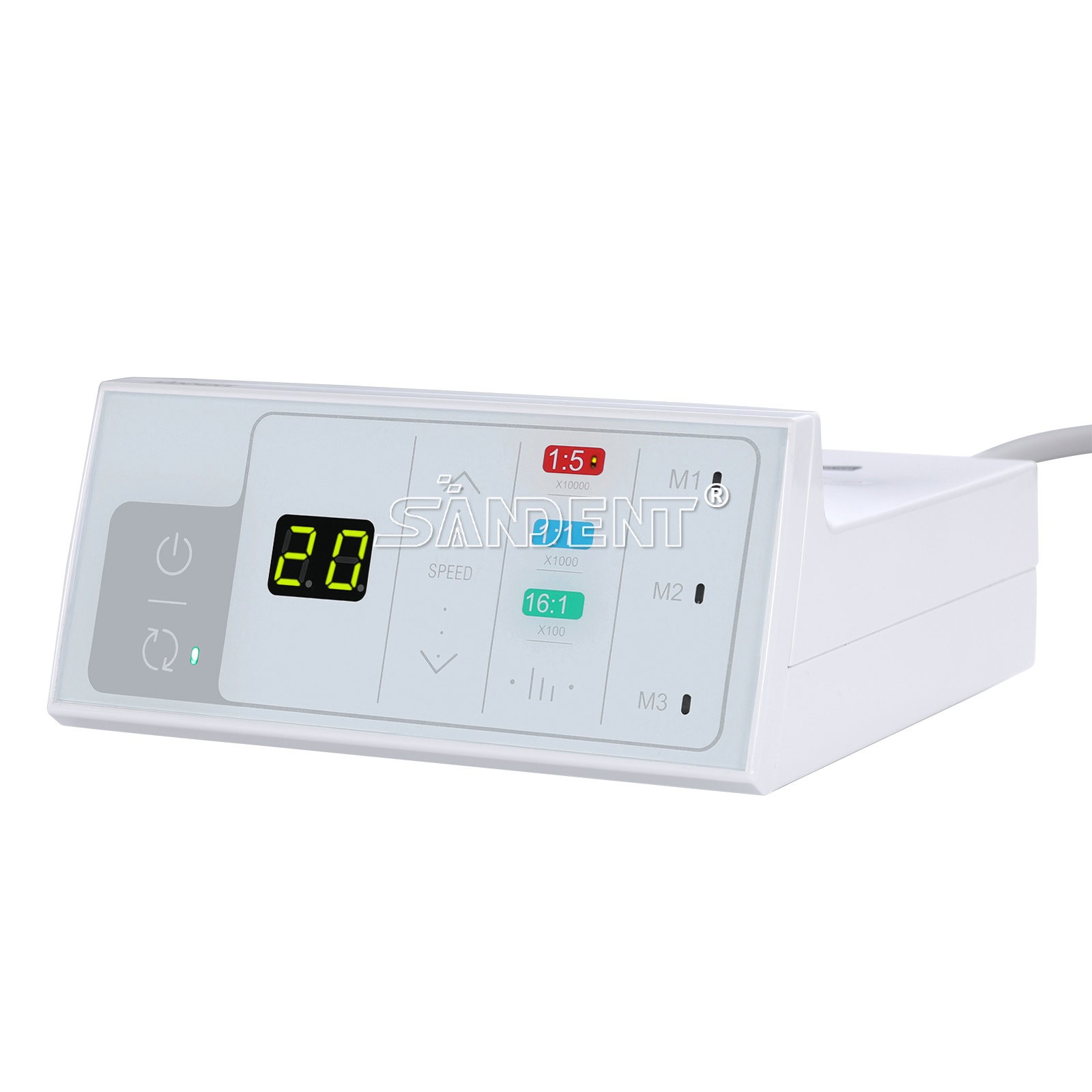 Dental Electric Handpiece Motor System LED Brushless Built-in 1:1 1:5 16:1 Modes