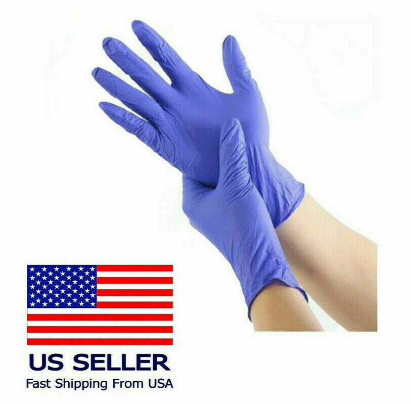 Nitrile Gloves – Latex Free & Powder Free Blue 10 to 4000 Count