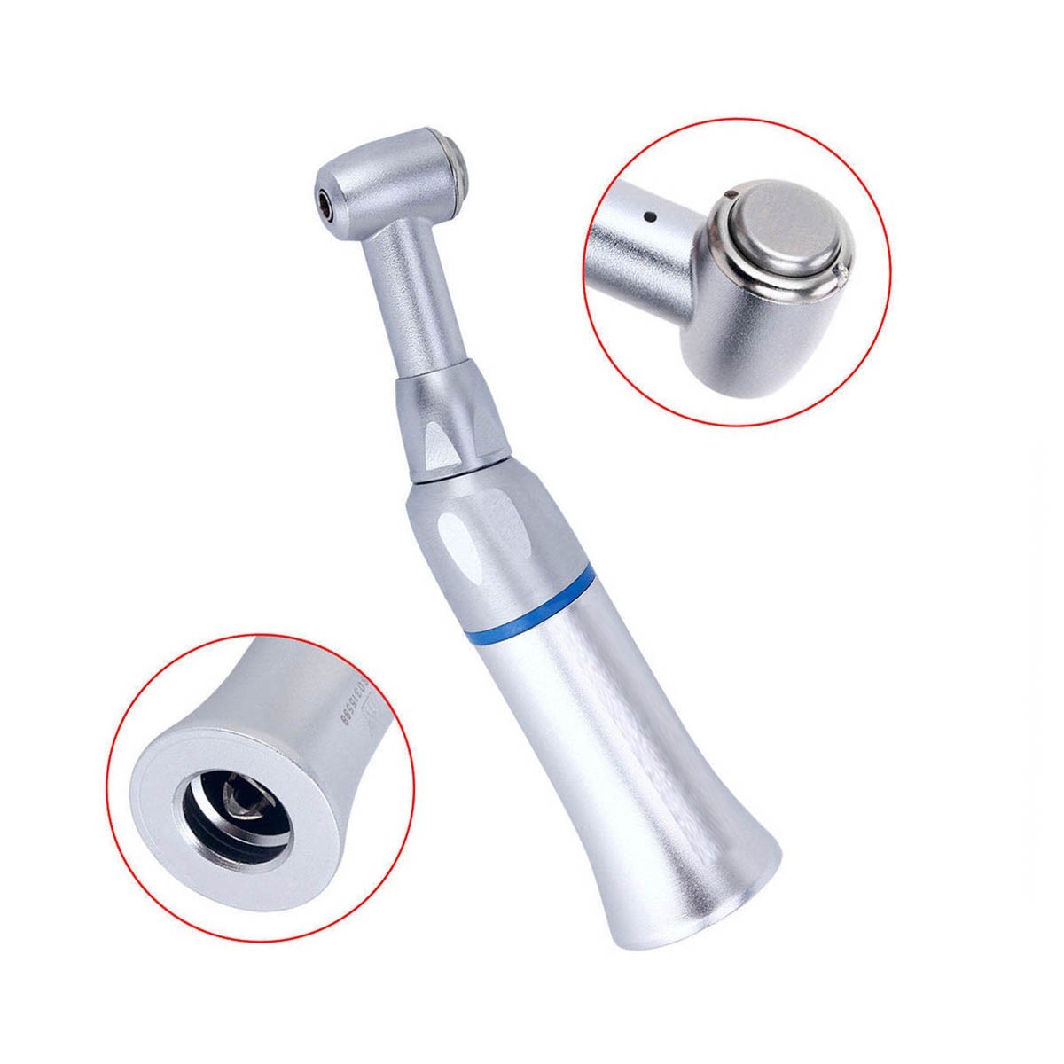 5Pcs NSK Style Dental Slow Low Speed Contra Angle Handpiece Push Button E-type