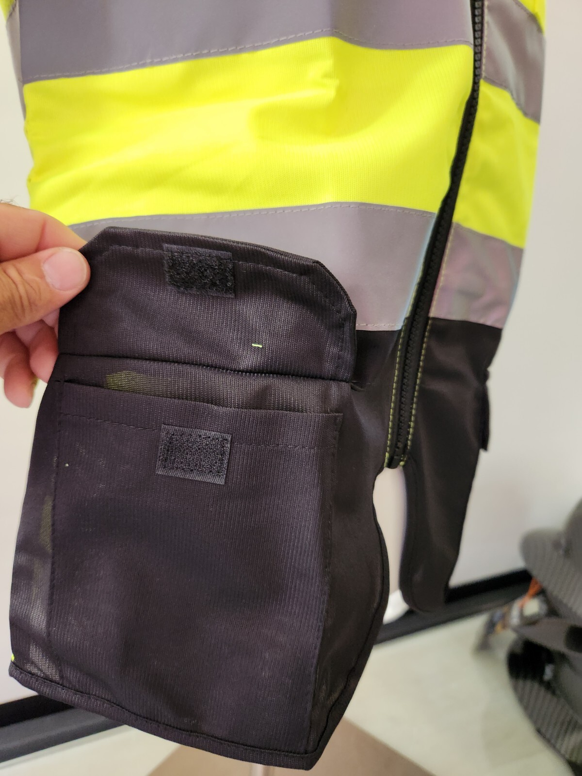 TUFF=GARD SAFETY VEST – Class 2 High Visibility Reflective Yellow Safety Vest