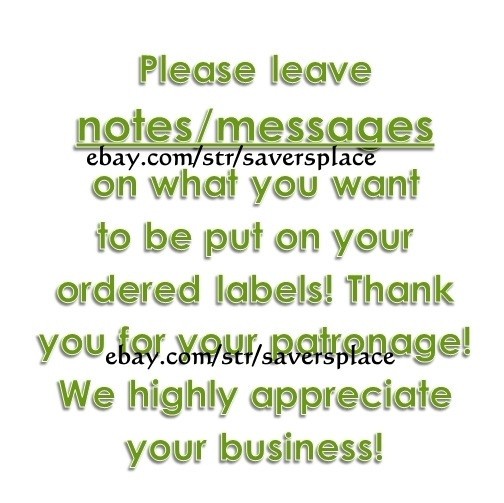 450 Personalized Return/Mailing Address labels – 1″ x 2.625″ – Free USA Shipping