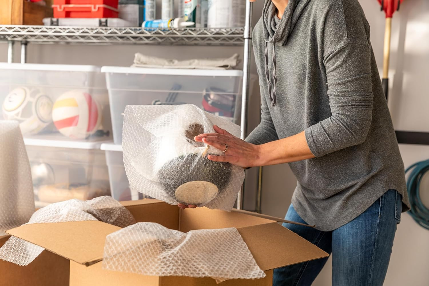 Brand Small Bubble Cushioning Wrap for Fragile Moving & Shipping – 175 Ft Packin