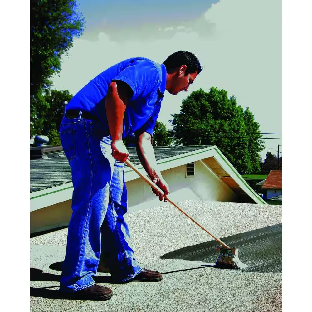 Henry 555 Fibered Aluminum Reflective Roof Coating 4.75 gal