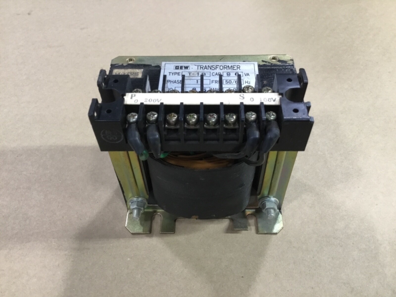 Gomi Electric GEW T-1B Transformer 1 Phase 90VA Single 90 VA #3024DK A4PR2
